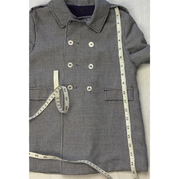 EUC VINTAGE SUMMER DRESS COAT, CUTE TOGS SIZE 4,  CHECK MEASUREMENTS - Picture 5 of 8